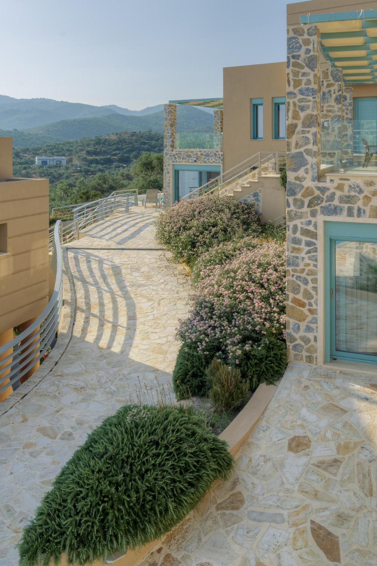 Ouzo Panoramic Houses 1, With Private Pool Plomari Eksteriør bilde