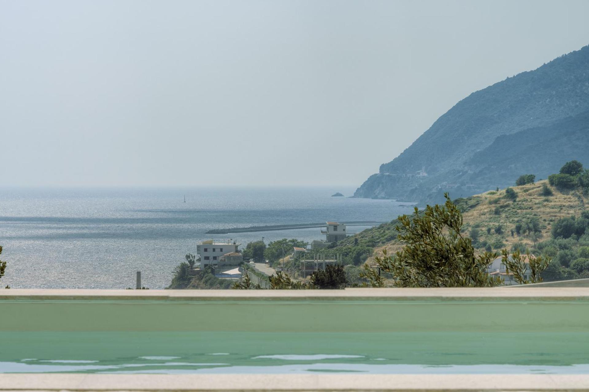 Ouzo Panoramic Houses 1, With Private Pool Plomari Eksteriør bilde