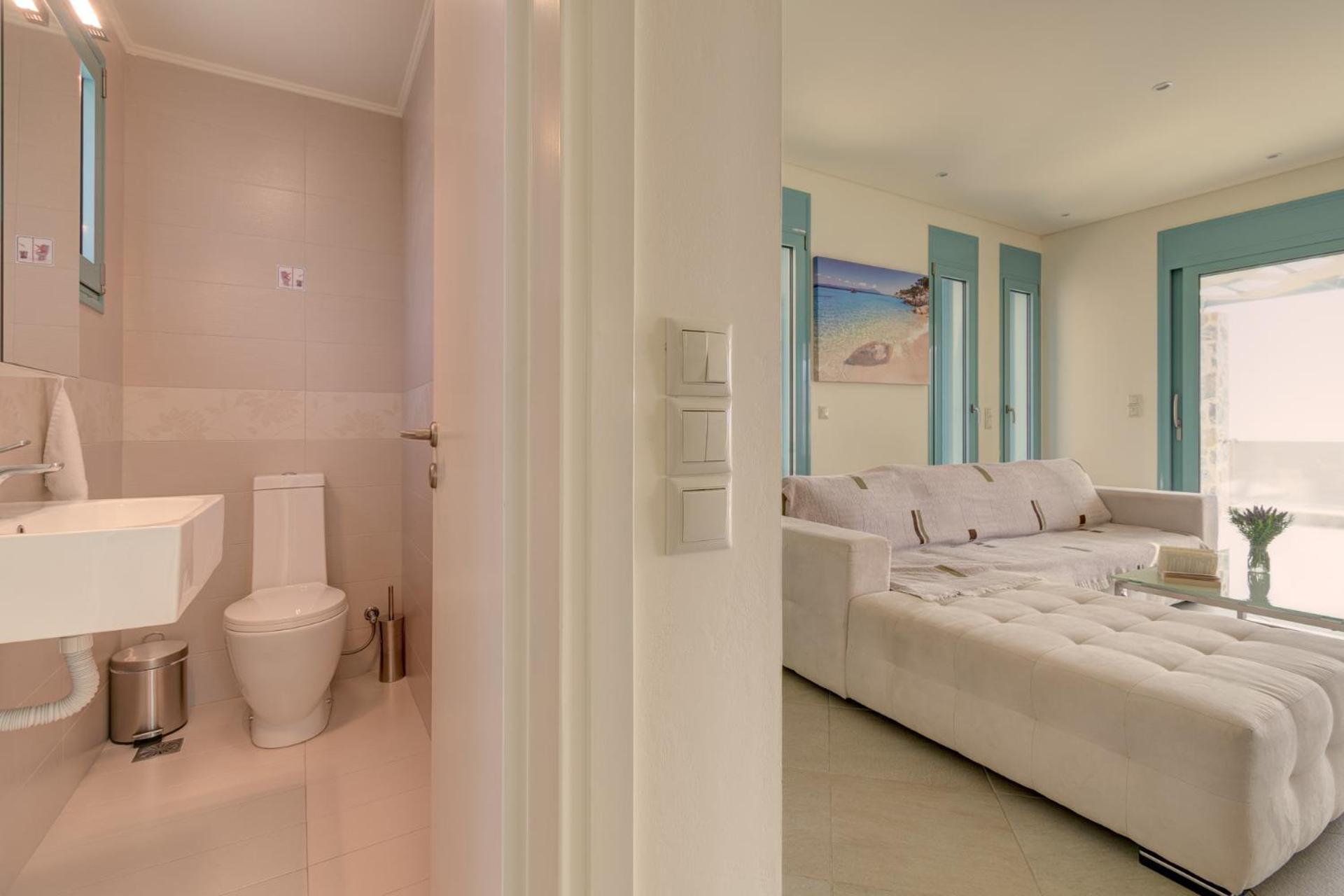 Ouzo Panoramic Houses 1, With Private Pool Plomari Rom bilde