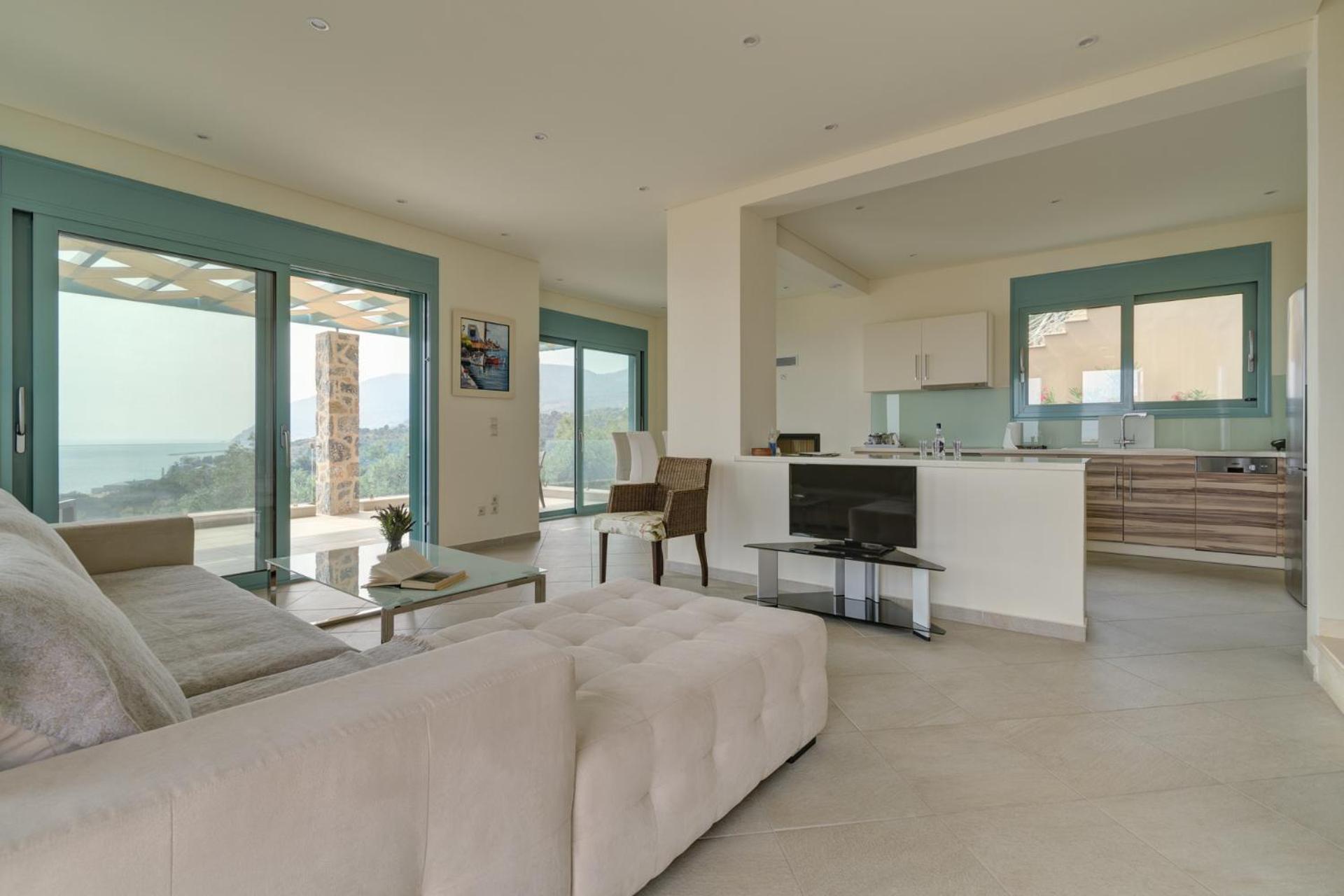 Ouzo Panoramic Houses 1, With Private Pool Plomari Eksteriør bilde