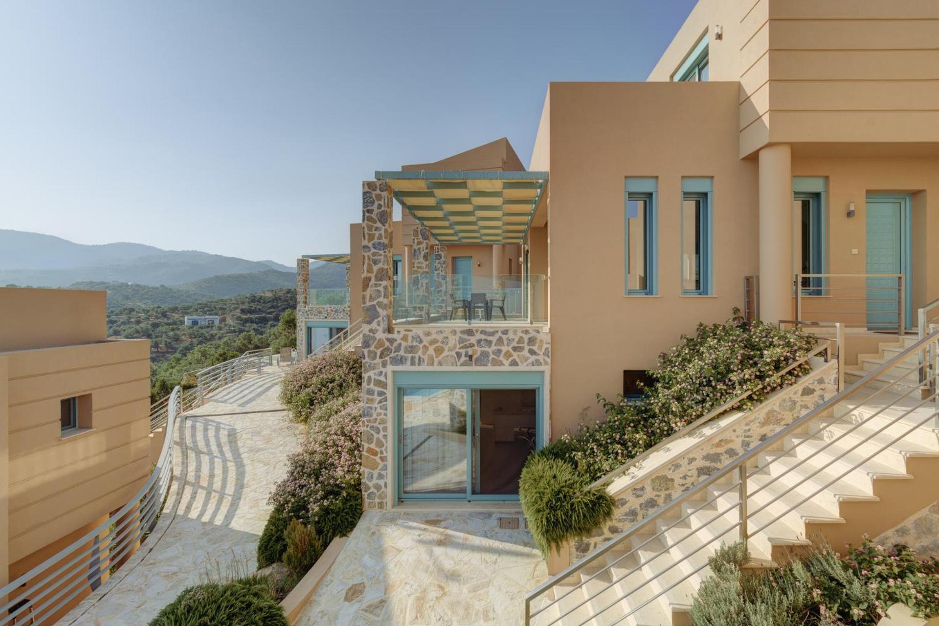 Ouzo Panoramic Houses 1, With Private Pool Plomari Eksteriør bilde