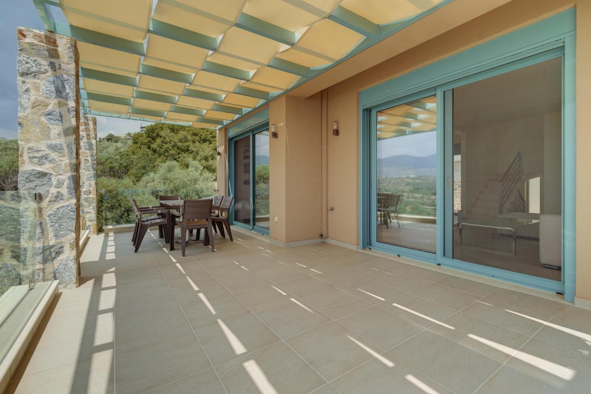 Ouzo Panoramic Houses 1, With Private Pool Plomari Rom bilde